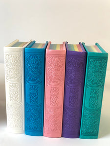 Small Rainbow Qurans - My Islamic Gift House rainbow leather Quran 